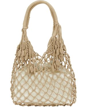 Ebeeza Schultertasche - Natur