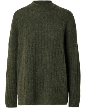 SELECTED Pullover 'Maline' - Grün