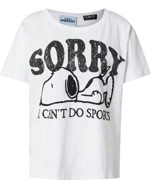 FROGBOX T-Shirt 'Snoopy Sorry' - Weiß