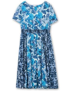 Sheego Sommerkleid - Blau
