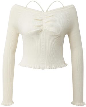 QS Strickpullover - Weiß