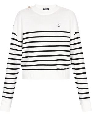 DreiMaster Maritim Pullover - Weiß
