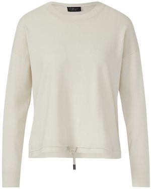 S.oliver Strickpullover - Weiß