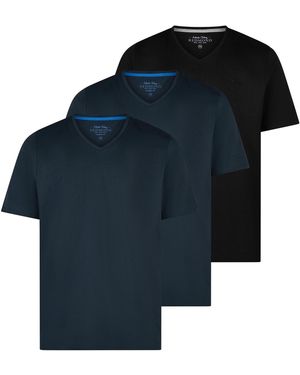 Redmond Shirt Basic - Blau
