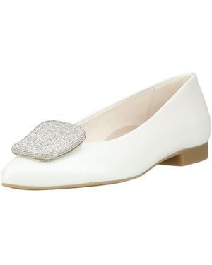 Paul Green Ballerinas Glattleder Ballerina - Natur