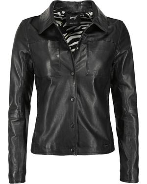 Maze Lederjacke - Schwarz
