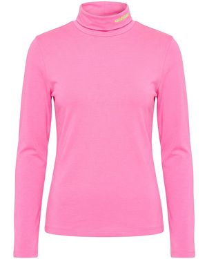 Chiemsee T-Shirt Mit Rollkragen - Pink