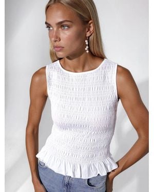 Busem Bluse - Weiß
