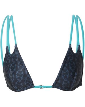 VIERVIER Bikinitop Jody - Blau