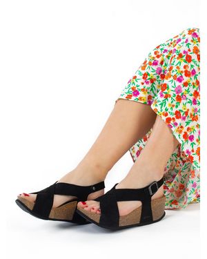 Bayton Wedge Rea - Schwarz