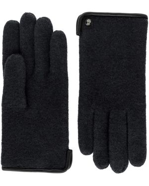 Roeckl Sports Strickhandschuhe Klassischer Walkhandschuh - Schwarz