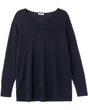 Sheego Pullover - Blau