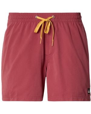 Quiksilver Badeshorts Solid 15 - Rot