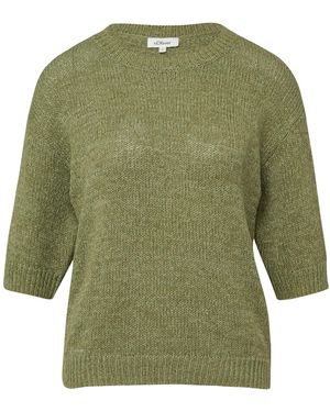S.oliver Pullover - Grün