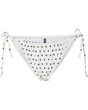 Pieces Bikinihose Pcbaomi - Weiß