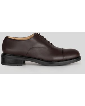 SOLARI MILANO Schnürschuh Oxford - Braun