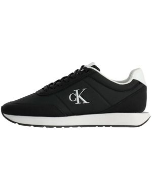 Calvin Klein Sneaker Retro Runner Ess - Schwarz