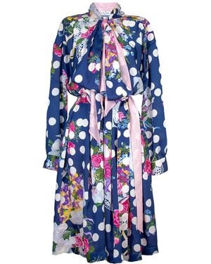 Rua & Rua Blusenkleid - Blau