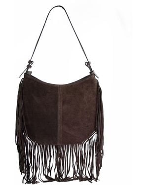 lePelou Schultertasche Montana - Schwarz