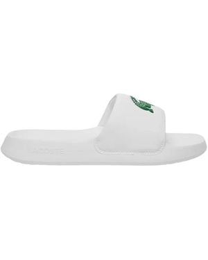 Lacoste Pantolette Serve Slide 1.0 - Weiß