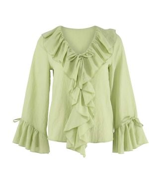 Trendyol Bluse - Grün