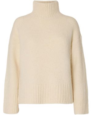 SELECTED Pullover Slfgabriella - Natur
