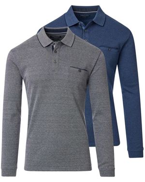 CASA MODA Shirt Basic - Blau