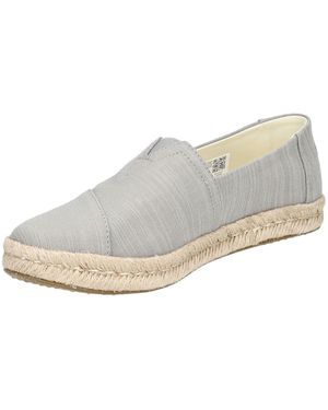TOMS Halbschuhe Textil Espadrille - Weiß