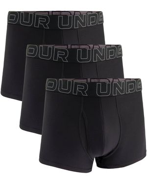 Under Armour Boxer Boxershort Polyester (Packung, 3er Pack) - Schwarz