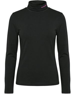Chiemsee T-Shirt Mit Rollkragen - Schwarz