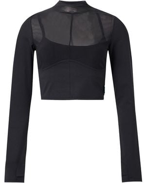 EA7 Set: Shirt Und Bh - Schwarz