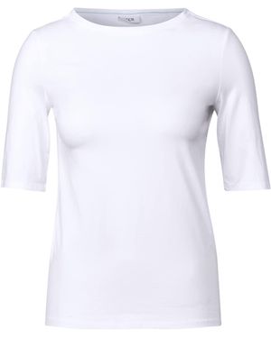 Cecil Basic T-Shirt - Weiß