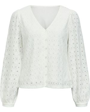 Object Bluse Objlaila - Weiß