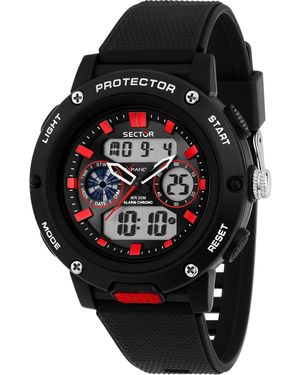 Sector Uhr - Schwarz
