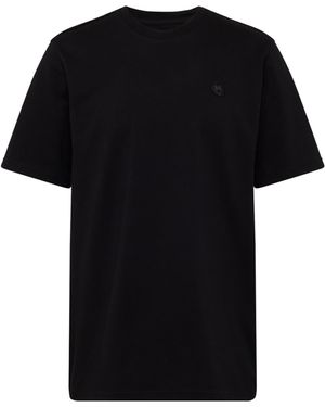 Knowledge Cotton T-Shirt Alder - Schwarz