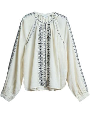 BHOEM Bluse - Weiß