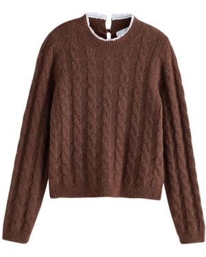 Next Pullover - Braun