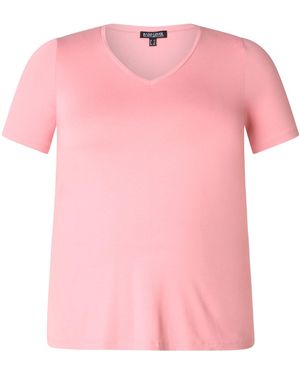 Base Level Curvy T-Shirt Alba - Pink