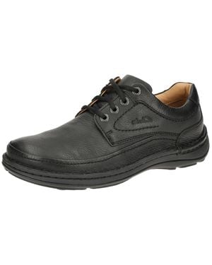Clarks Schnürschuh Nature 3 Schuhe - Schwarz