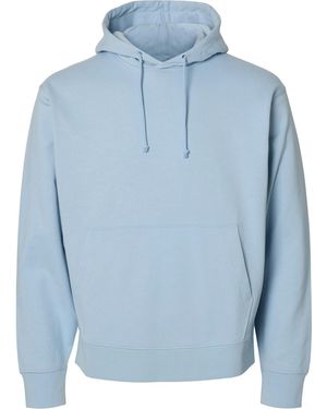 SELECTED Sweatshirt Slhluke - Blau