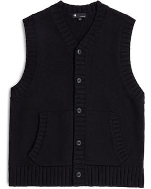 G-Star Knits-Cardigan Heavy Vest - Schwarz