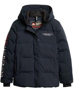 Superdry Parka - Blau