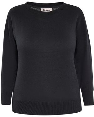 SIDONA Pullover - Schwarz