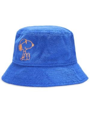 Codello Fischerhut Mit Snoopy-Stickerei - Blau