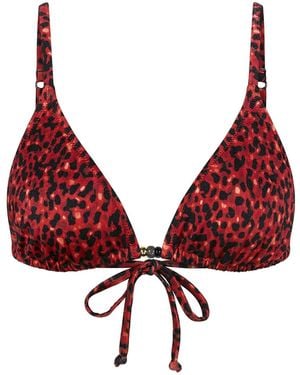 Triumph Triangel-Bikini-Top Label Midnight Swim - Rot