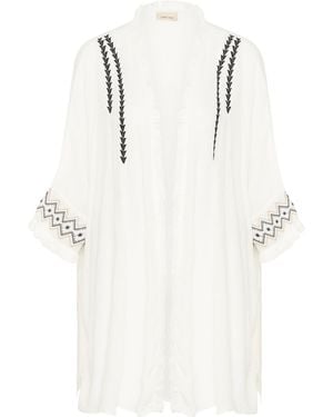 Cream Kimono Crfrottie - Weiß