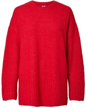 Pieces Pullover Pctina - Rot