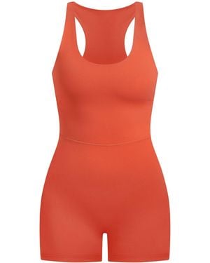 Smilodox Jumpsuit Aleyna - Rot