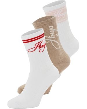 HUGO Socken Sportylog - Weiß