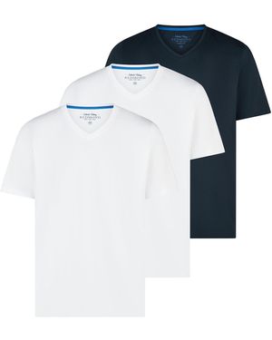 Redmond Shirt Basic - Blau
